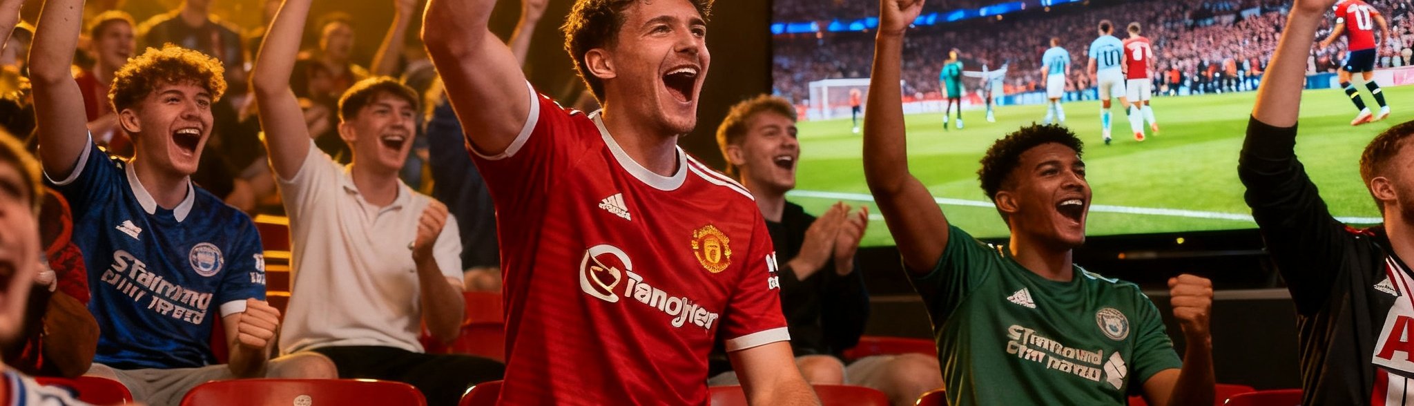 人人体育高清直播覆盖英超、欧冠和NBA等顶级赛事，球迷在欢呼中观看比赛